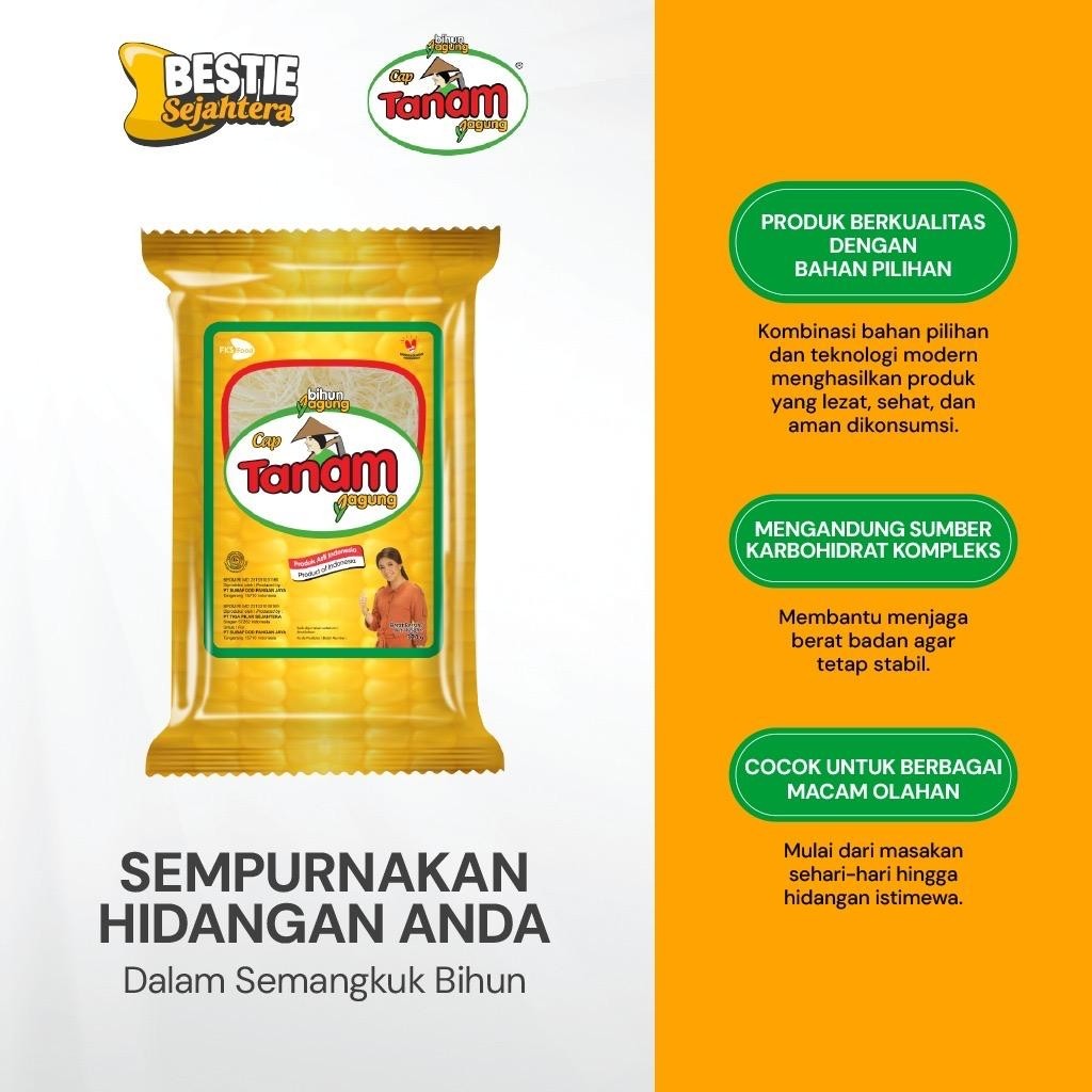 Warung Bestie Bihun cap Tanam Jagung - 1 Karton - 40 Pcs - 70gr