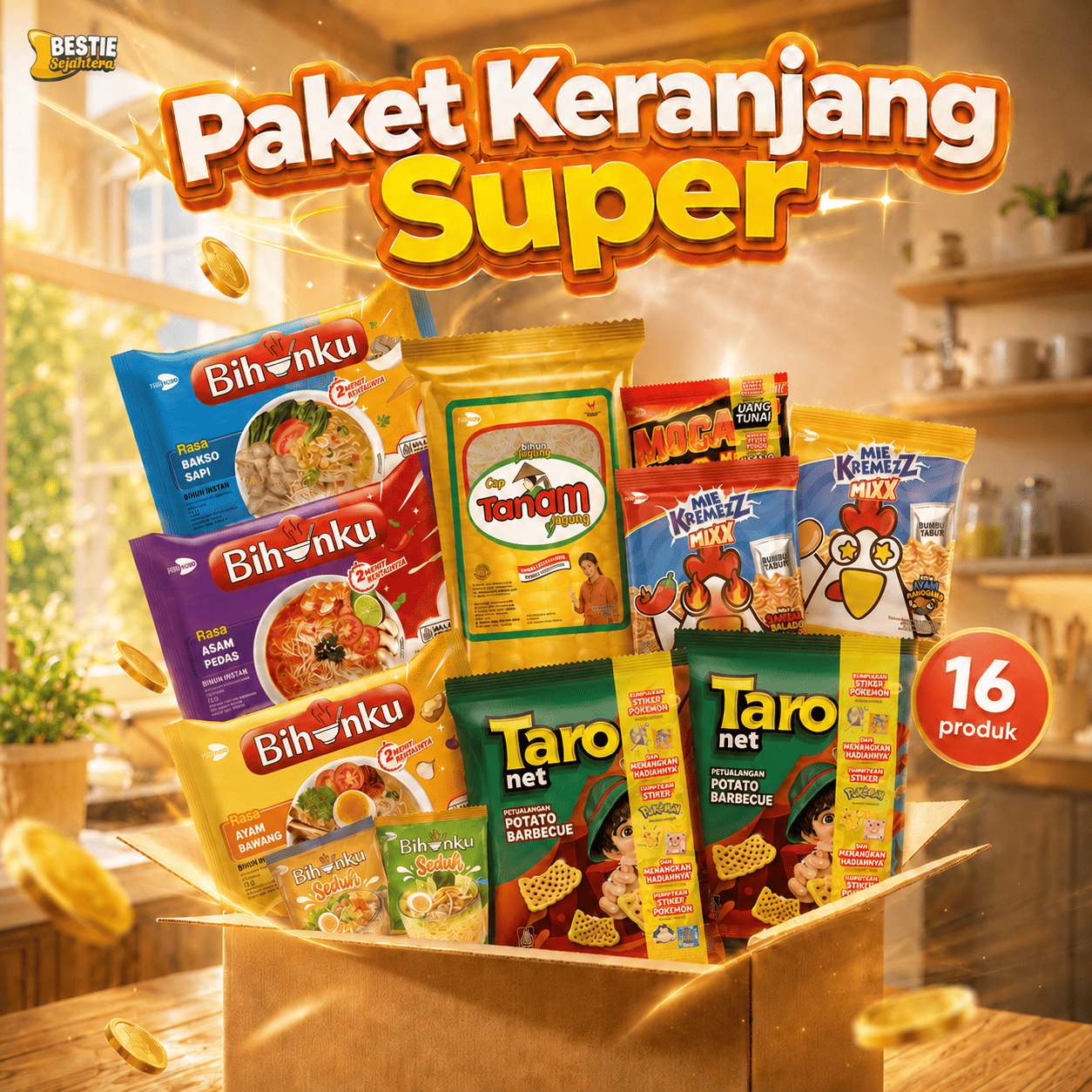 Paket Keranjang Super