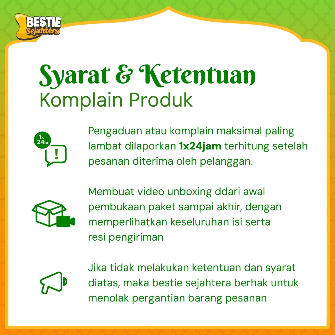 Warung Bestie Paket Fun - Ramadhan Edition