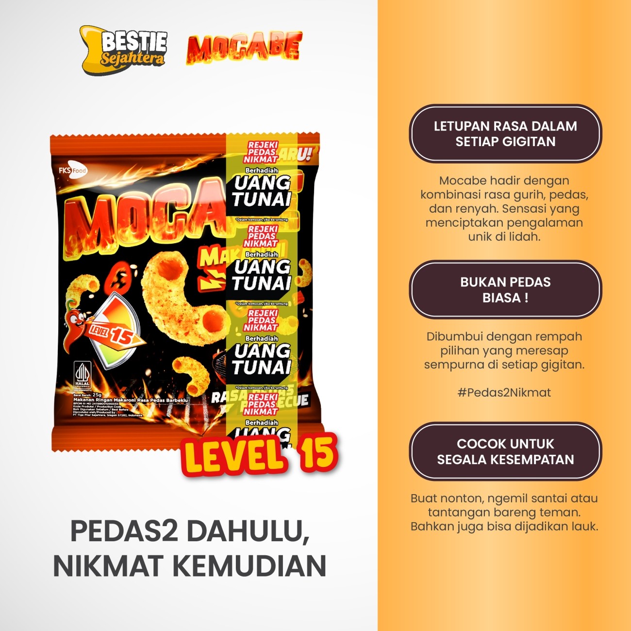 Warung Bestie Bihunku Instant Soto - 1 karton - 40 Pcs - 55gr