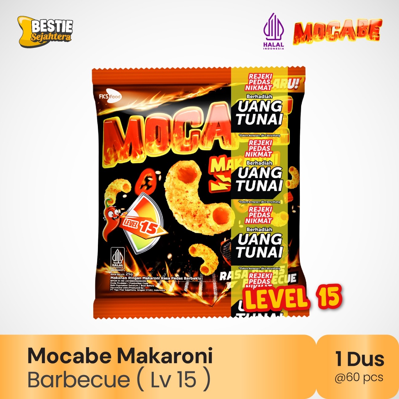 Warung Bestie Bihun Superior - Jagung - 1 Bal - 12 Keping